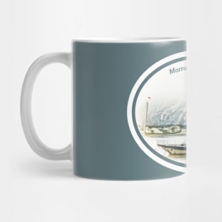 Summer Fog In Morro Bay California Mug